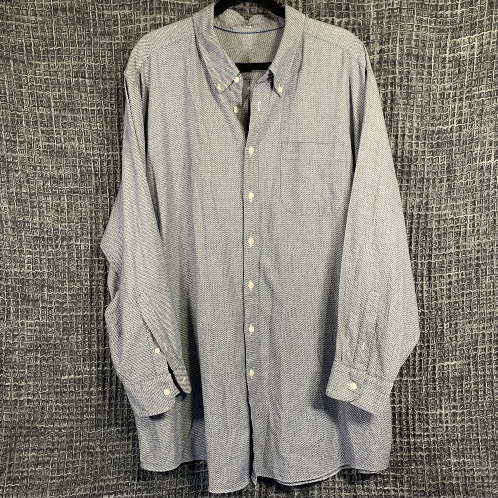 J. Hilburn Button Down Dress Shirt Men's XXXL #681